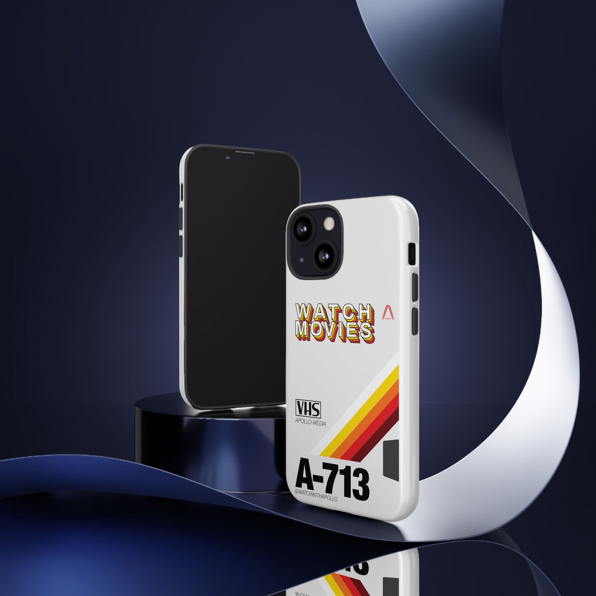 Watch Movies Retro Phone Case by Watch With Apollo, retro movie iPhone case, view 55