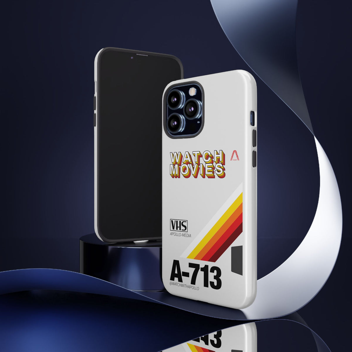 Watch Movies Retro Phone Case by Watch With Apollo, retro movie iPhone case, view 58
