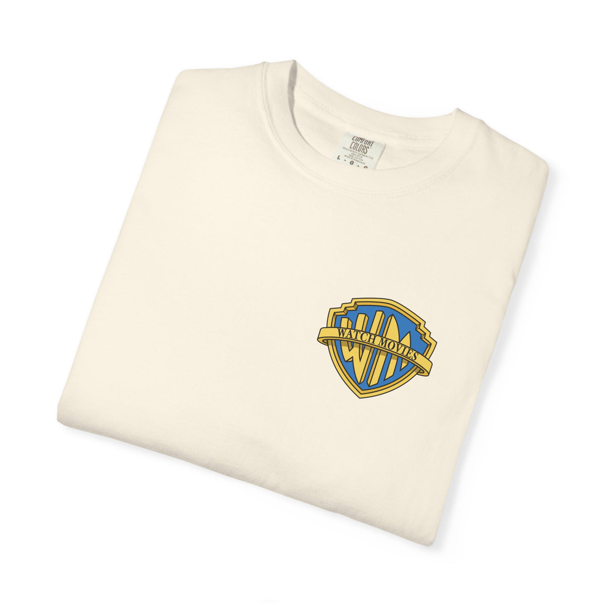 Watch Movies Brother Tee by Watch With Apollo, Comfort Colors garment-dyed movie T-shirt, view 7