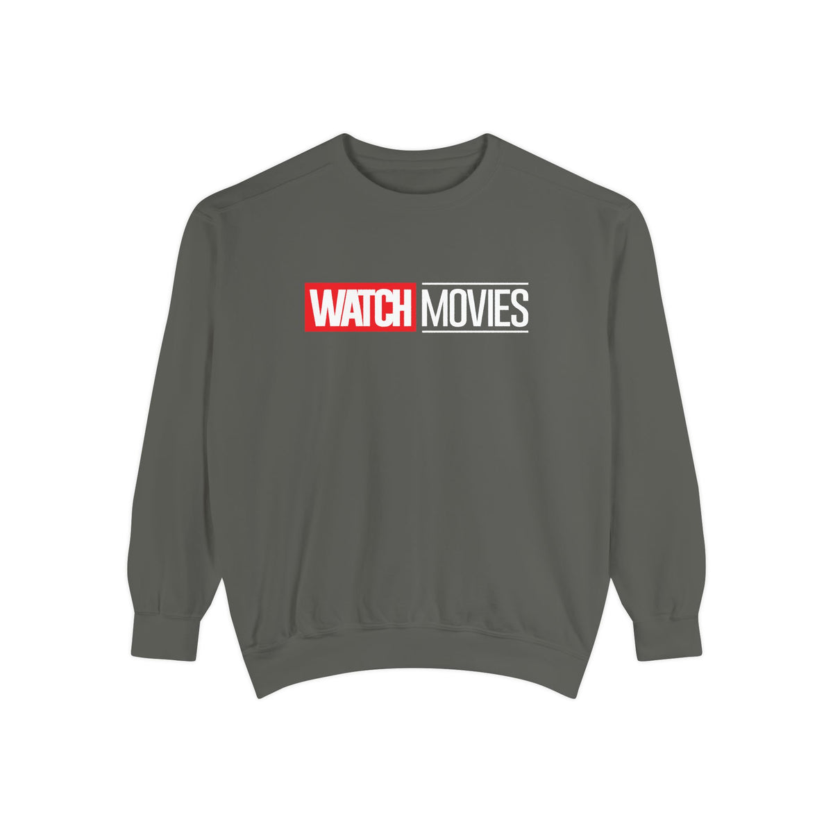 Watch Movies Phase One Sweatshirt by Watch With Apollo, superhero movie parody sweatshirt, view 2