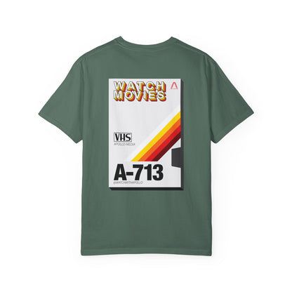 Watch Movies Retro Tee by Watch With Apollo, retro movie lover t-shirt, view 33