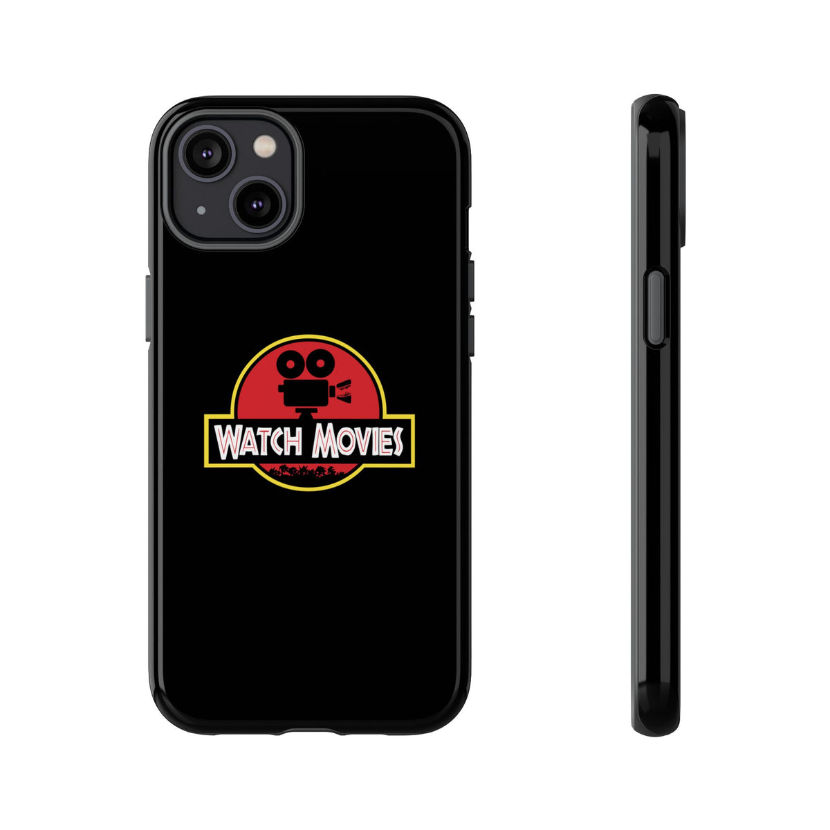 Find A Way To Watch Movies Phone Case by Watch With Apollo, dinosaur movie parody iPhone case, view 9