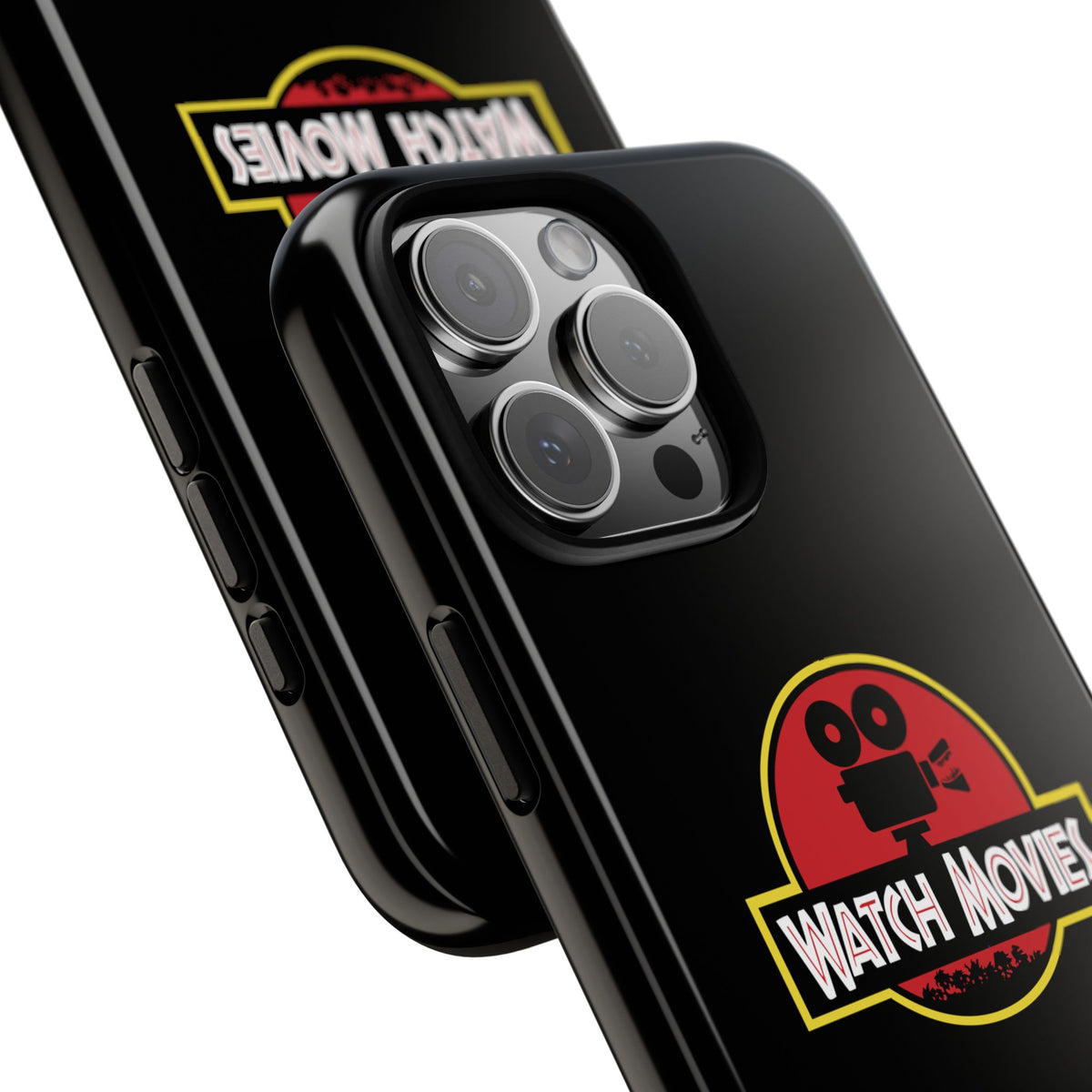 Find A Way To Watch Movies Phone Case by Watch With Apollo, dinosaur movie parody iPhone case, view 33