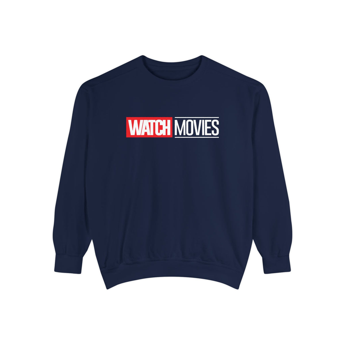Watch Movies Phase One Sweatshirt by Watch With Apollo, superhero movie parody sweatshirt, view 3