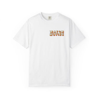 Watch Movies Retro Tee by Watch With Apollo, retro movie lover t-shirt, view 2