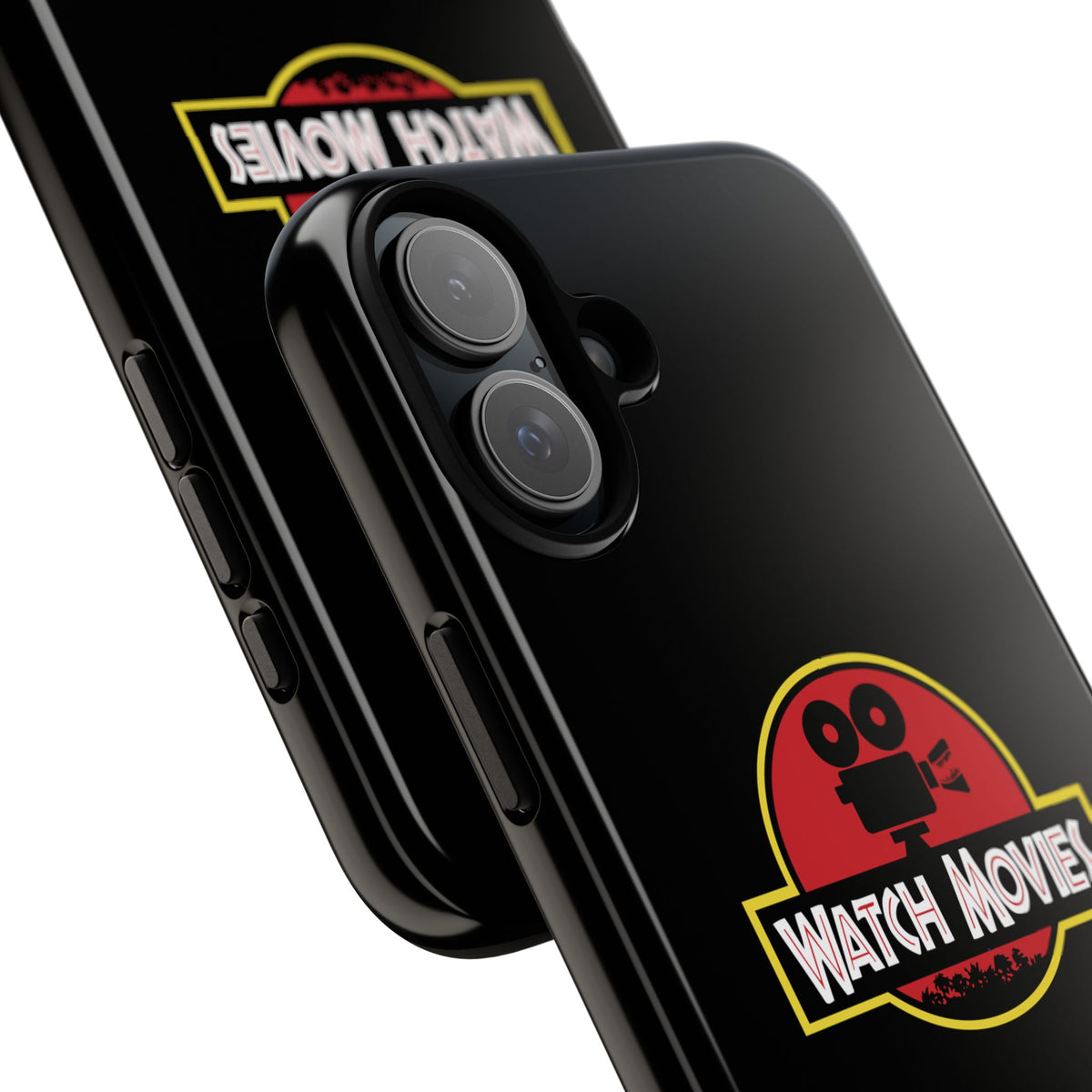 Find A Way To Watch Movies Phone Case by Watch With Apollo, dinosaur movie parody iPhone case, view 44