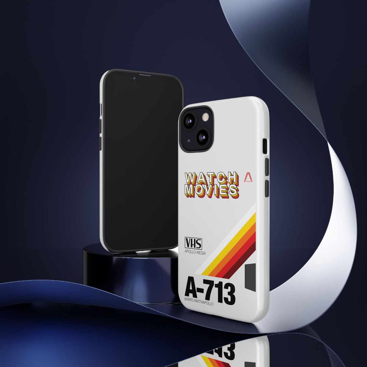 Watch Movies Retro Phone Case by Watch With Apollo, retro movie iPhone case, view 59