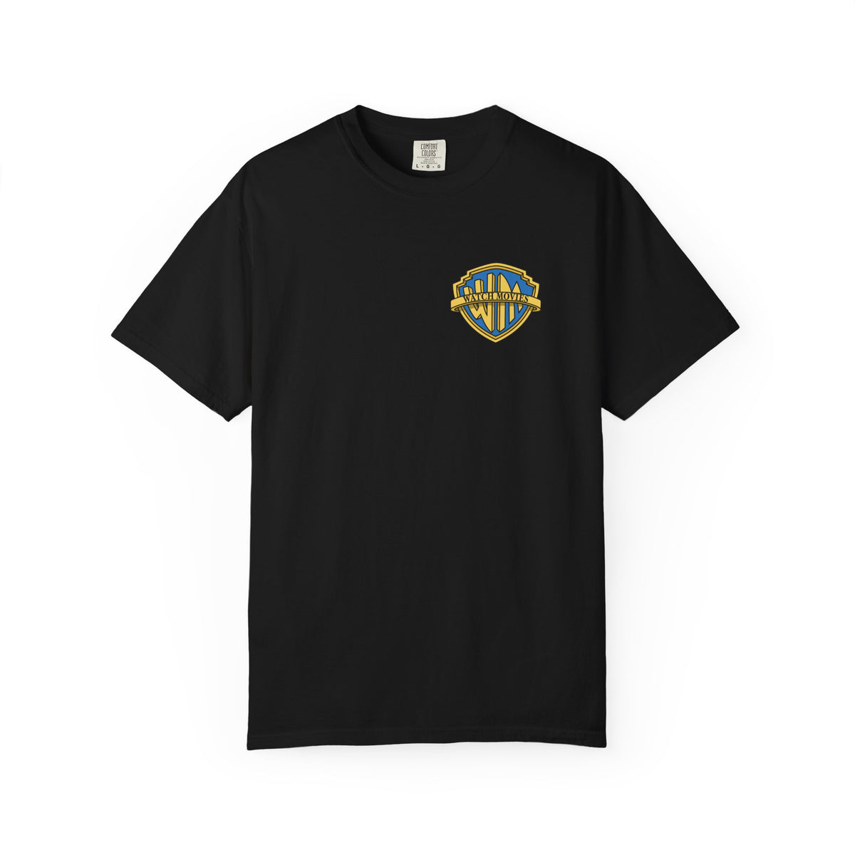 Watch Movies Brother Tee by Watch With Apollo, Comfort Colors garment-dyed movie T-shirt, view 3