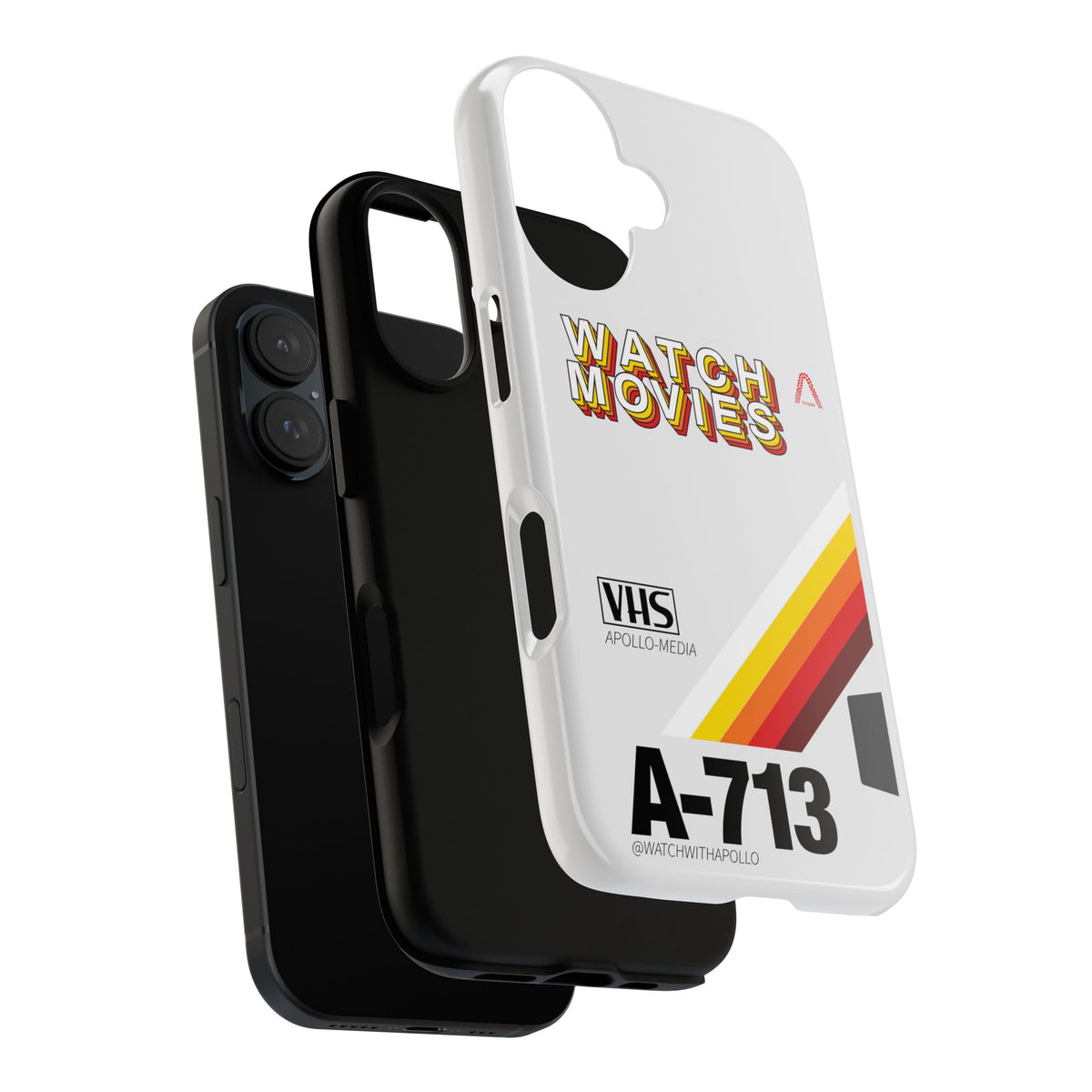 Watch Movies Retro Phone Case by Watch With Apollo, retro movie iPhone case, view 48