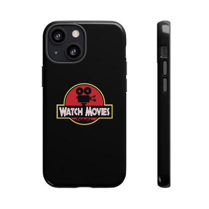 Find A Way To Watch Movies Phone Case by Watch With Apollo, dinosaur movie parody iPhone case, view 20