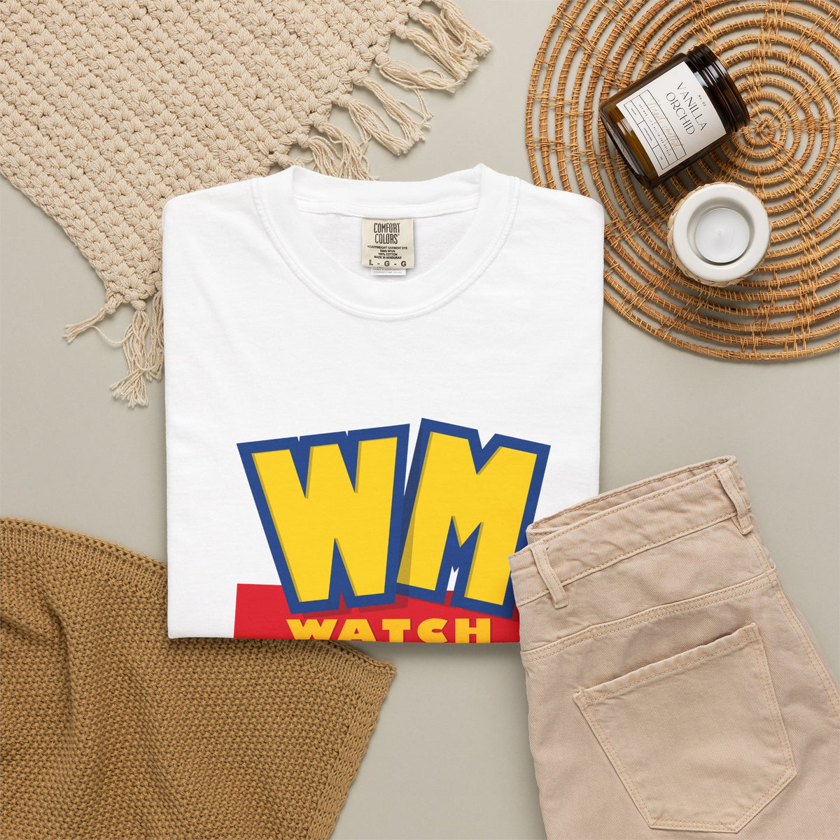 Watch Movies Andy Tee by Watch With Apollo, movie parody T-shirt, view 12