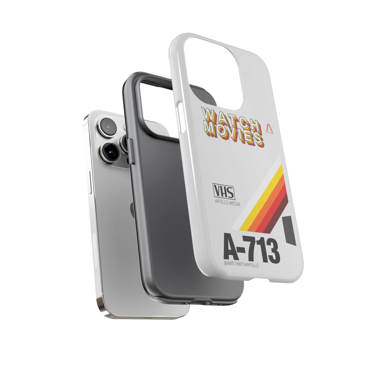 Watch Movies Retro Phone Case by Watch With Apollo, retro movie iPhone case, view 31