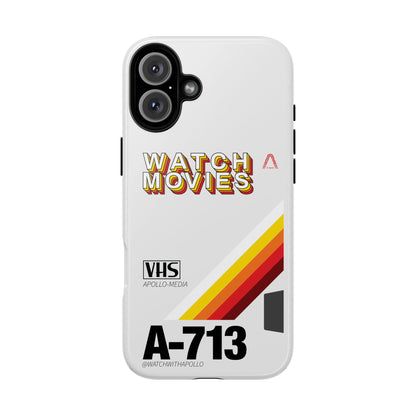Watch Movies Retro Phone Case by Watch With Apollo, retro movie iPhone case, view 12