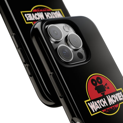 Find A Way To Watch Movies Phone Case by Watch With Apollo, dinosaur movie parody iPhone case, view 50
