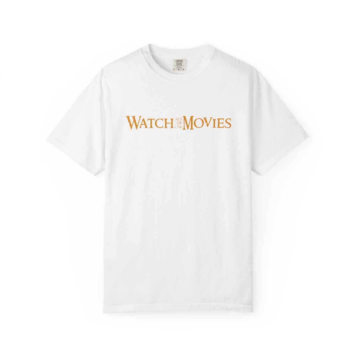 Watch Movies Middle Earth Tee by Watch With Apollo, Comfort Colors garment-dyed movie T-shirt