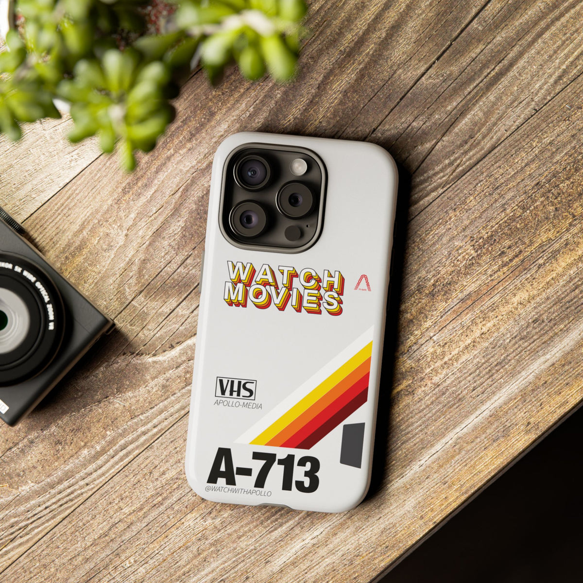 Watch Movies Retro Phone Case by Watch With Apollo, retro movie iPhone case, view 29