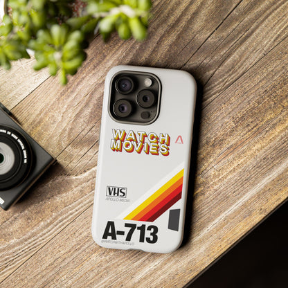 Watch Movies Retro Phone Case by Watch With Apollo, retro movie iPhone case, view 29