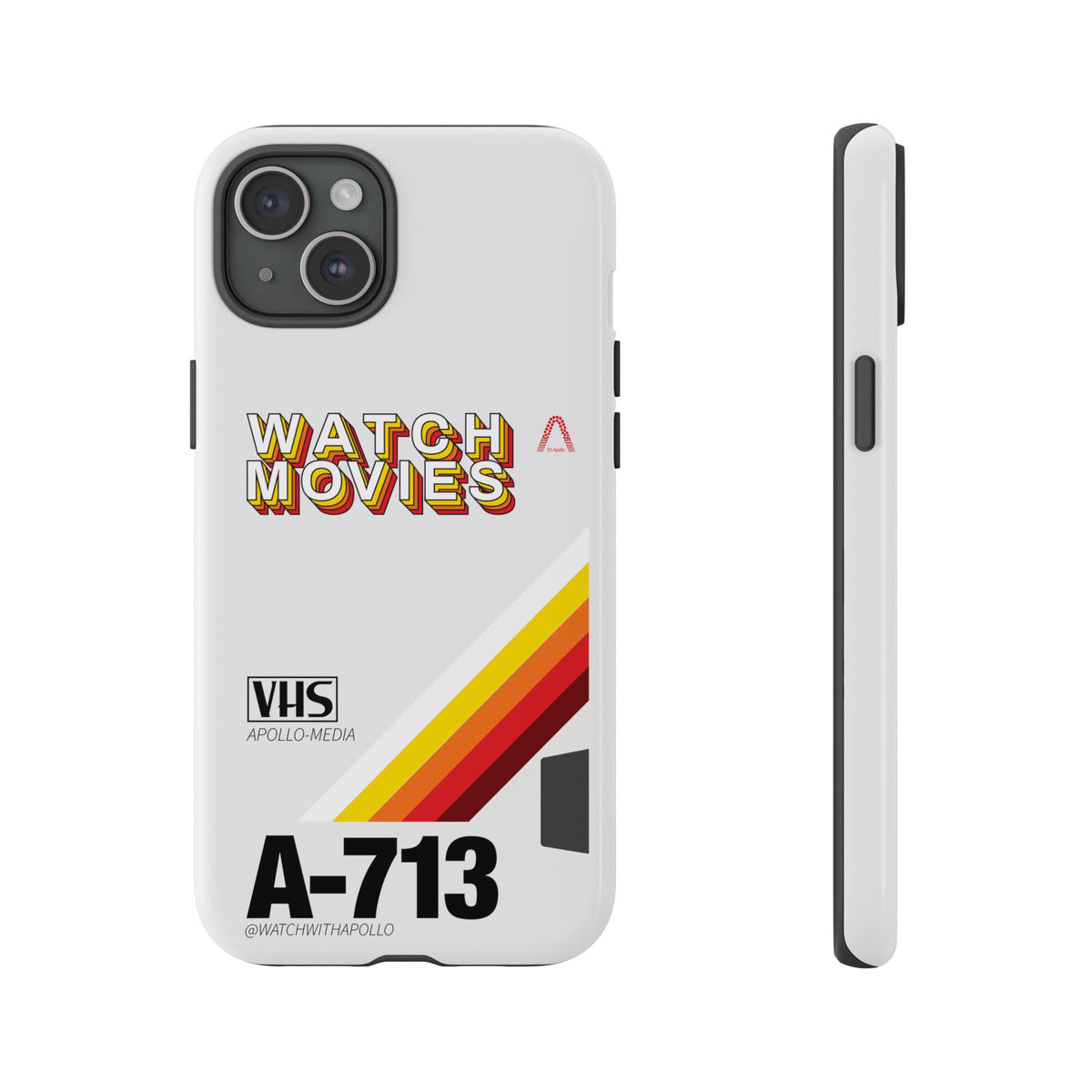 Watch Movies Retro Phone Case by Watch With Apollo, retro movie iPhone case, view 9