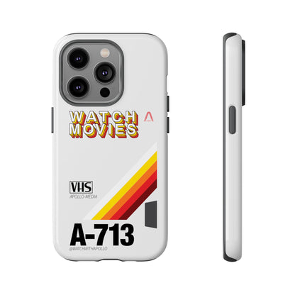 Watch Movies Retro Phone Case by Watch With Apollo, retro movie iPhone case, view 4