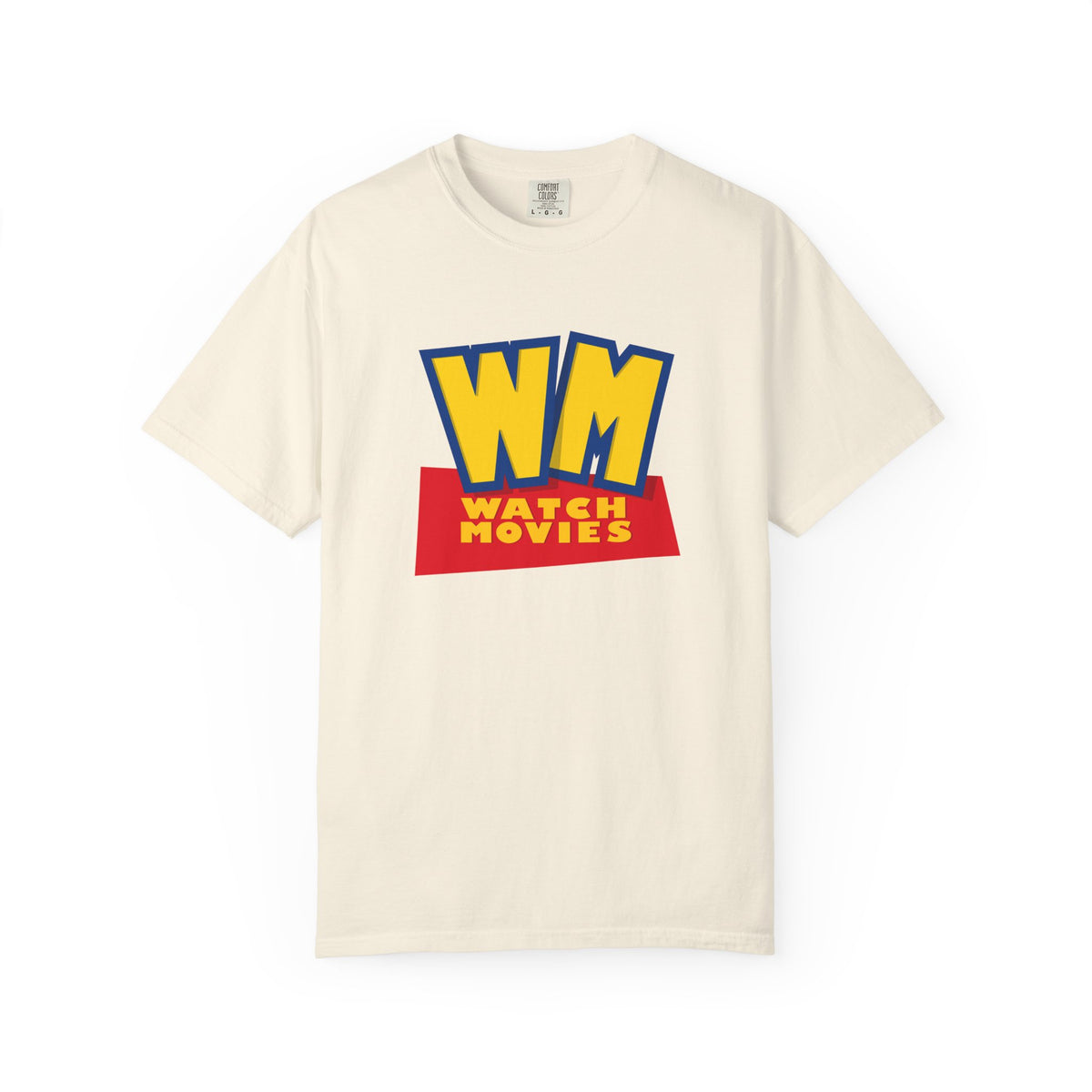 Watch Movies Andy Tee by Watch With Apollo, movie parody T-shirt, view 3