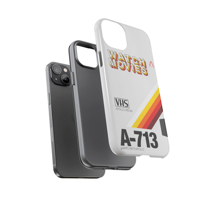 Watch Movies Retro Phone Case by Watch With Apollo, retro movie iPhone case, view 42