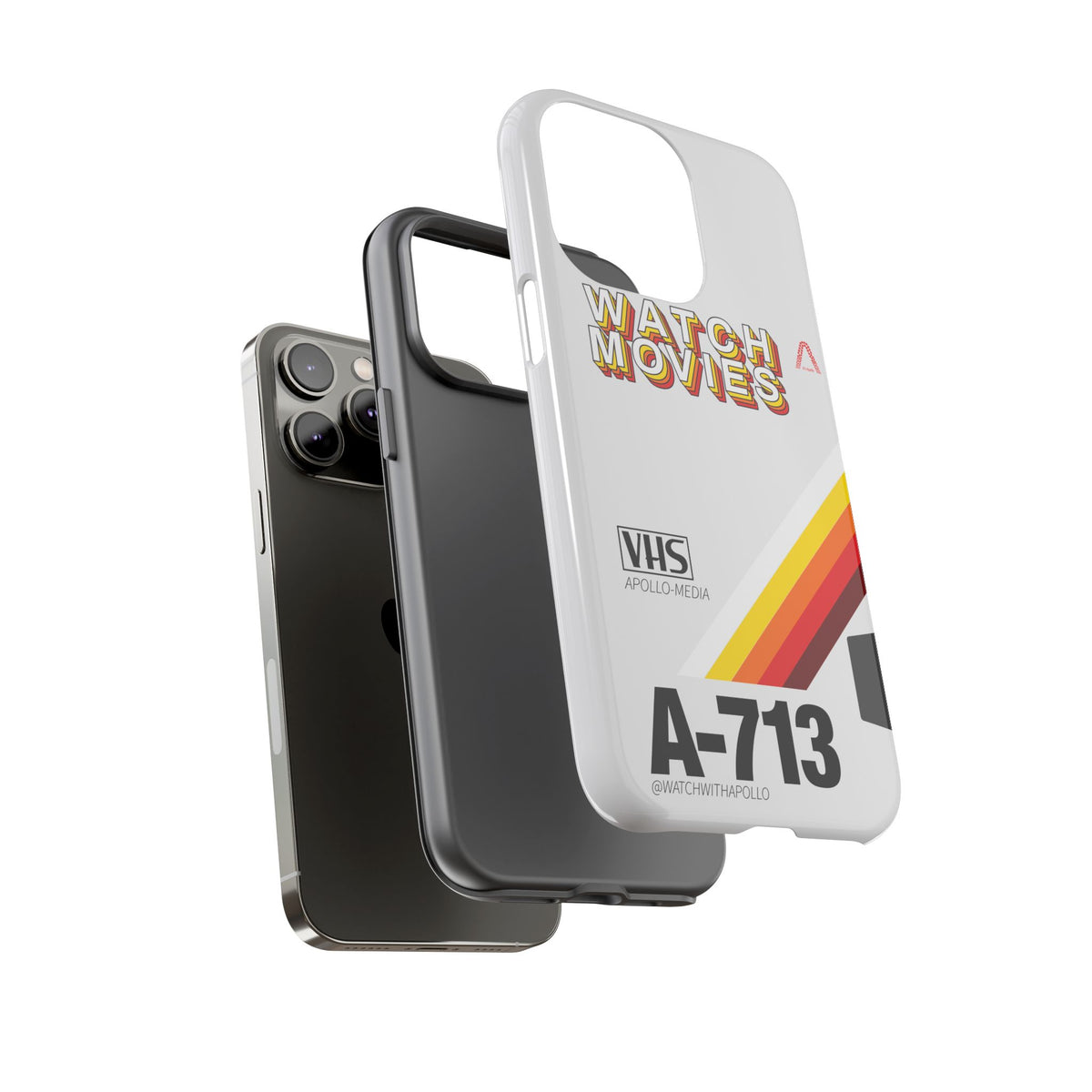 Watch Movies Retro Phone Case by Watch With Apollo, retro movie iPhone case, view 37