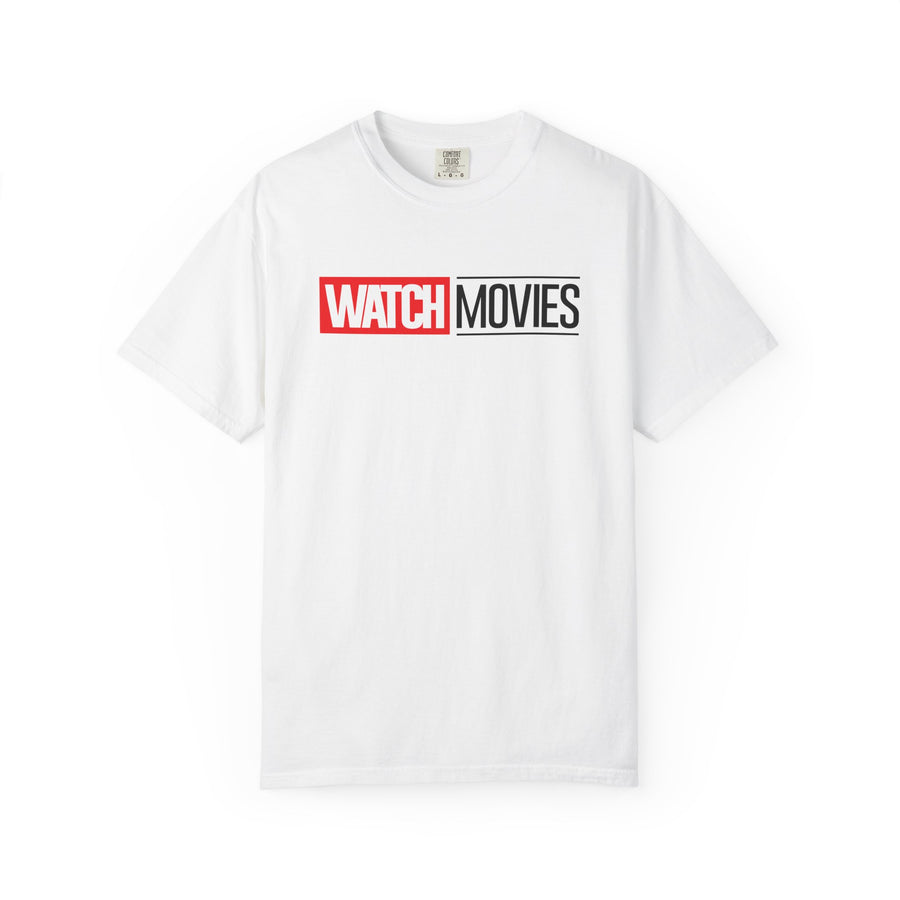 Watch Movies Super Variant Tee by Watch With Apollo, Comfort Colors garment-dyed movie T-shirt