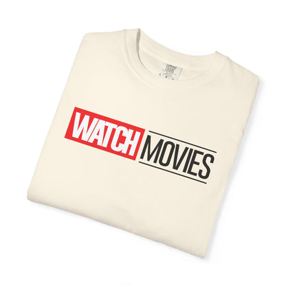 Watch Movies Super Variant Tee by Watch With Apollo, Comfort Colors garment-dyed movie T-shirt, view 5