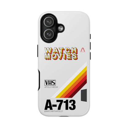 Watch Movies Retro Phone Case by Watch With Apollo, retro movie iPhone case, view 7