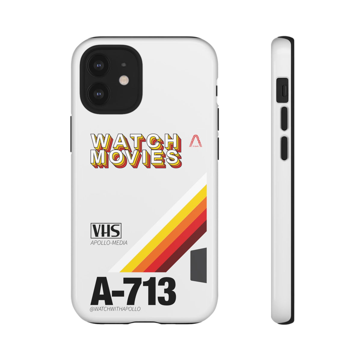 Watch Movies Retro Phone Case by Watch With Apollo, retro movie iPhone case, view 19