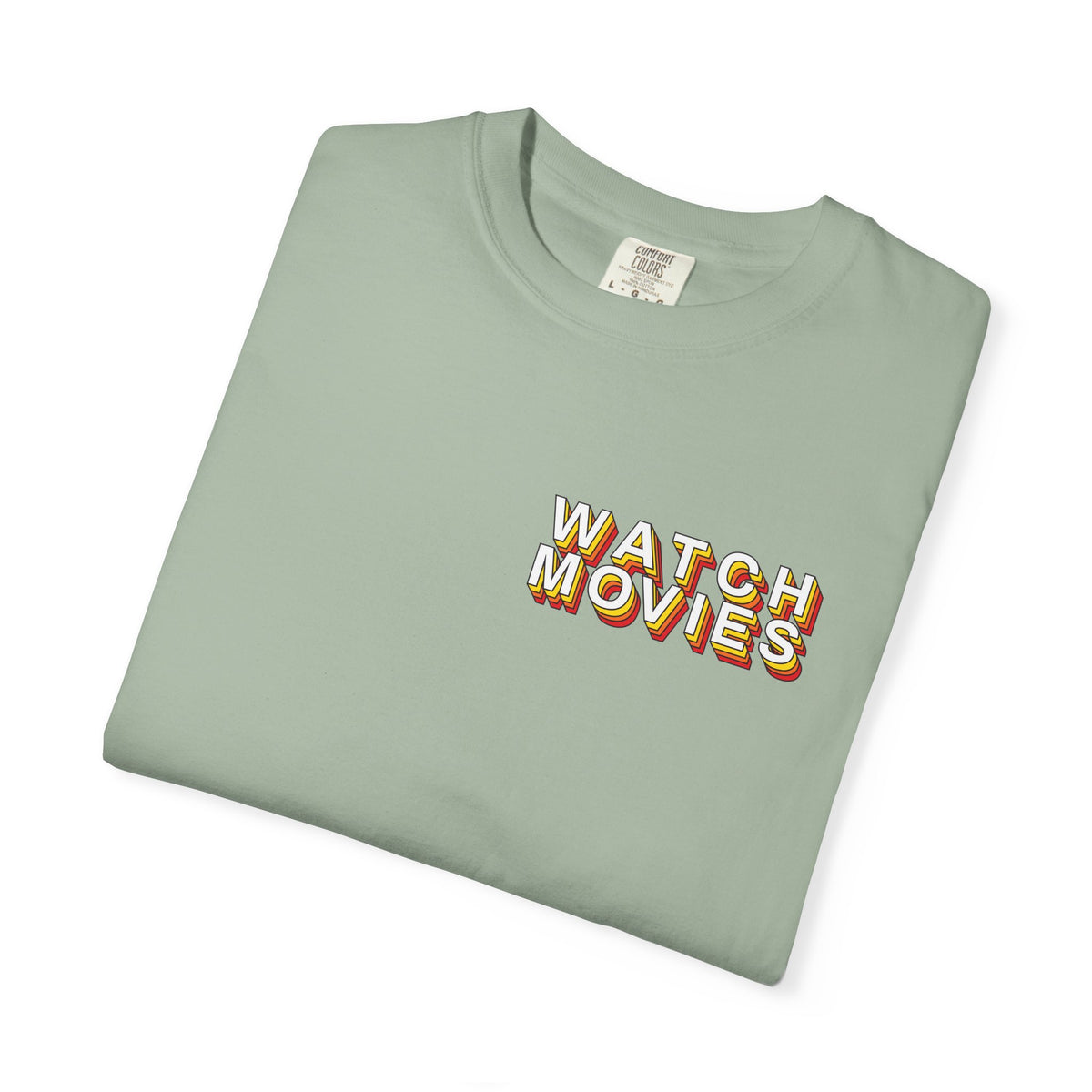 Watch Movies Retro Tee by Watch With Apollo, retro movie lover t-shirt, view 31