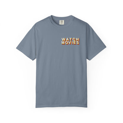 Watch Movies Retro Tee by Watch With Apollo, retro movie lover t-shirt, view 11