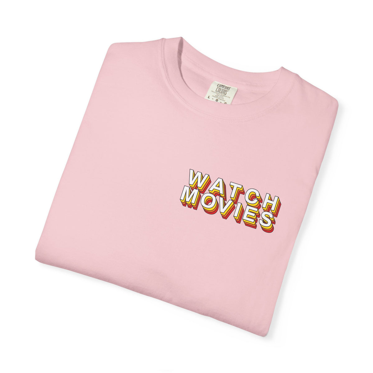 Watch Movies Retro Tee by Watch With Apollo, retro movie lover t-shirt, view 55