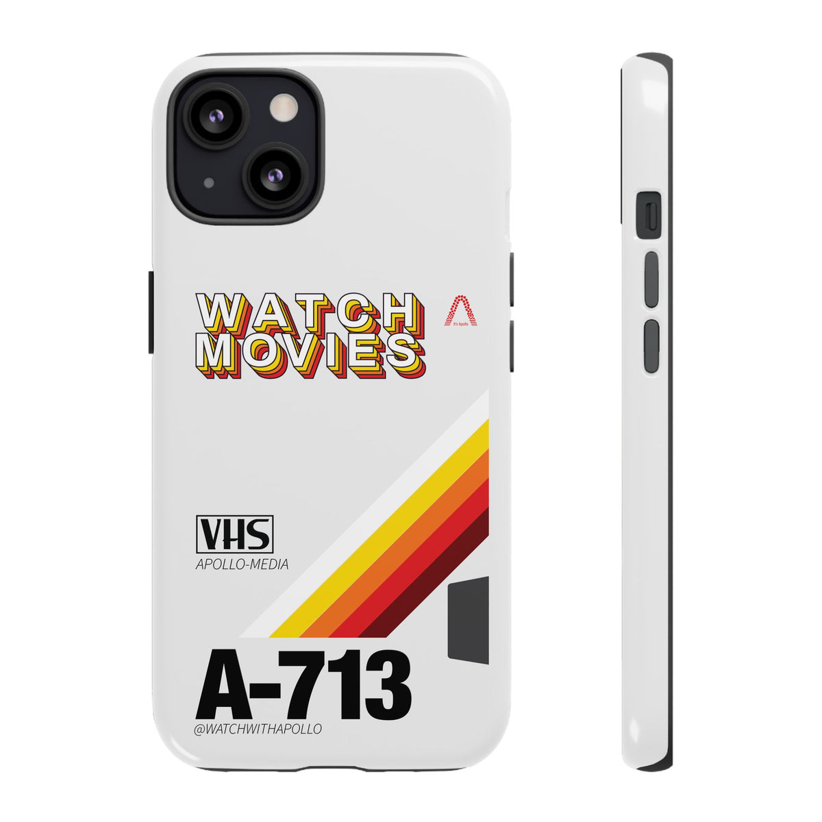 Watch Movies Retro Phone Case by Watch With Apollo, retro movie iPhone case, view 25