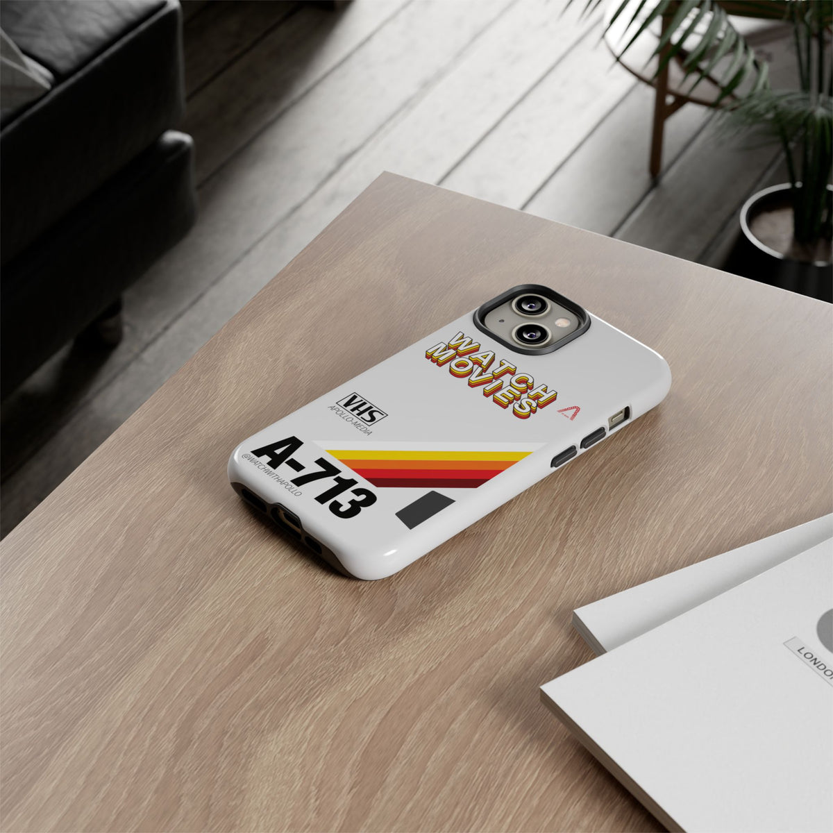 Watch Movies Retro Phone Case by Watch With Apollo, retro movie iPhone case, view 63