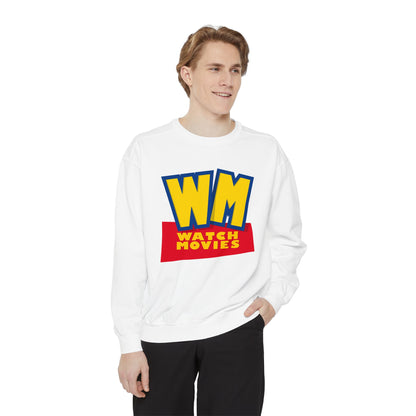 Watch Movies Toy Box Sweatshirt by Watch With Apollo, animated movie parody sweatshirt, view 9