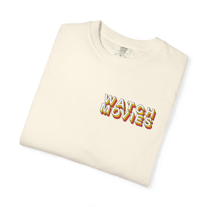 Watch Movies Retro Tee by Watch With Apollo, retro movie lover t-shirt, view 20