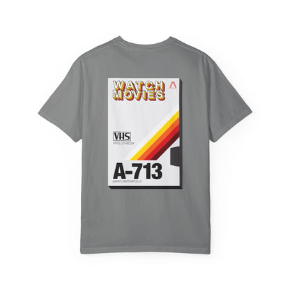 Watch Movies Retro Tee by Watch With Apollo, retro movie lover t-shirt, view 27