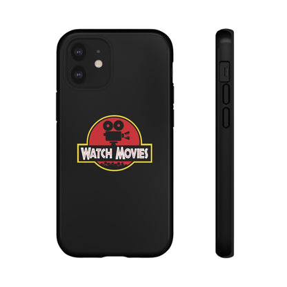 Find A Way To Watch Movies Phone Case by Watch With Apollo, dinosaur movie parody iPhone case, view 19