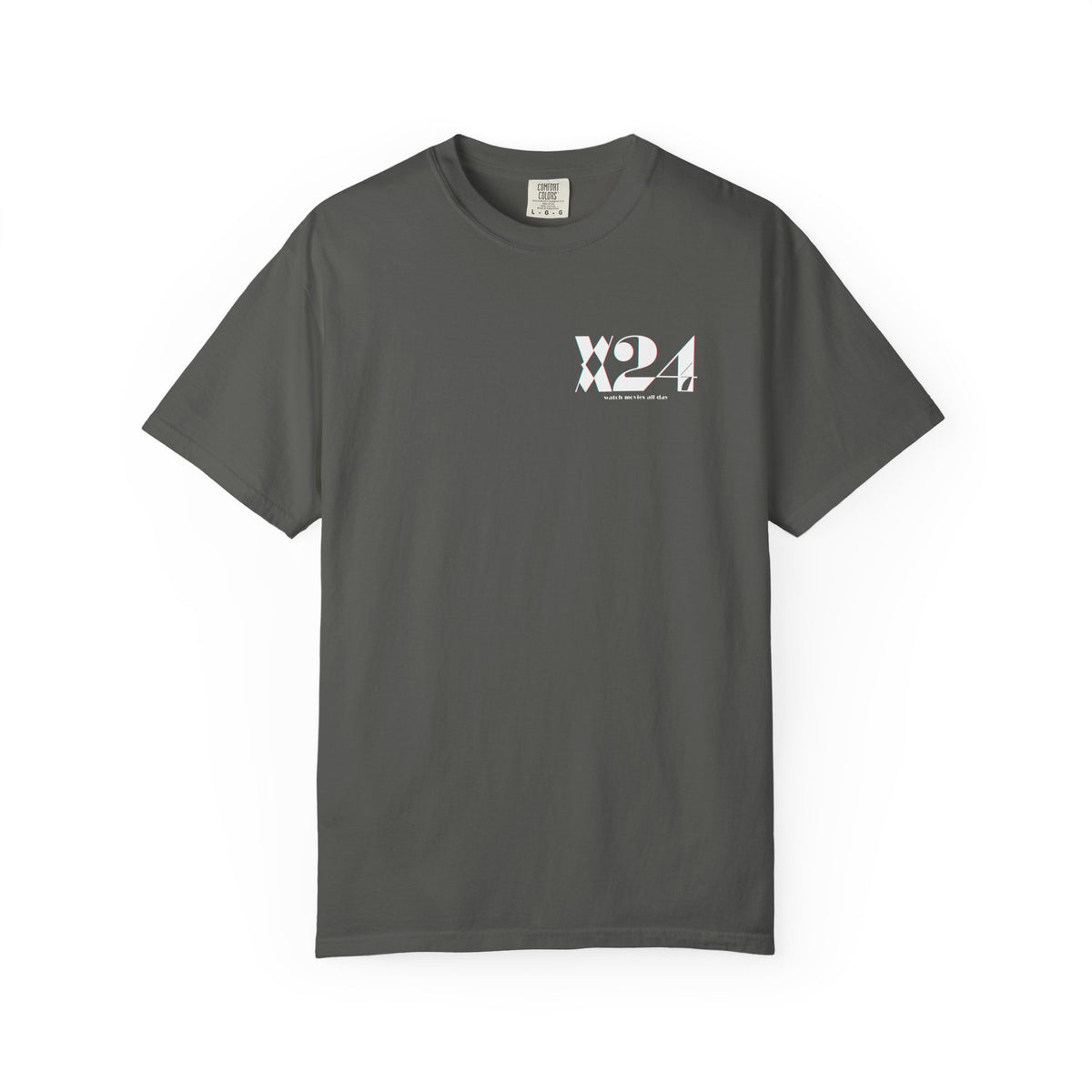 Watch Movies All Day Tee by Watch With Apollo, Comfort Colors garment-dyed movie T-shirt, view 2