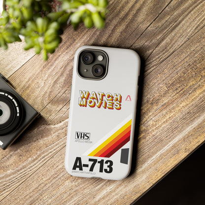Watch Movies Retro Phone Case by Watch With Apollo, retro movie iPhone case, view 57