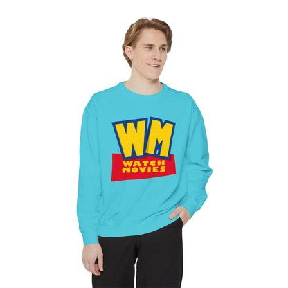 Watch Movies Toy Box Sweatshirt by Watch With Apollo, animated movie parody sweatshirt, view 12