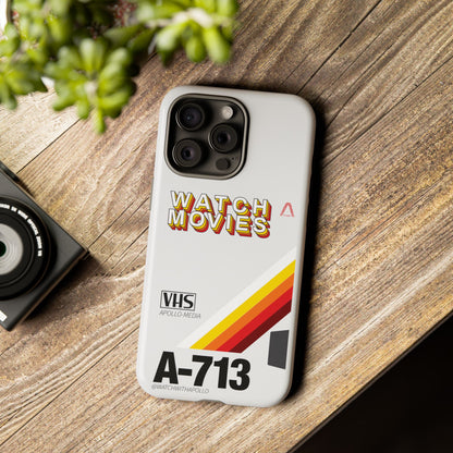 Watch Movies Retro Phone Case by Watch With Apollo, retro movie iPhone case, view 54
