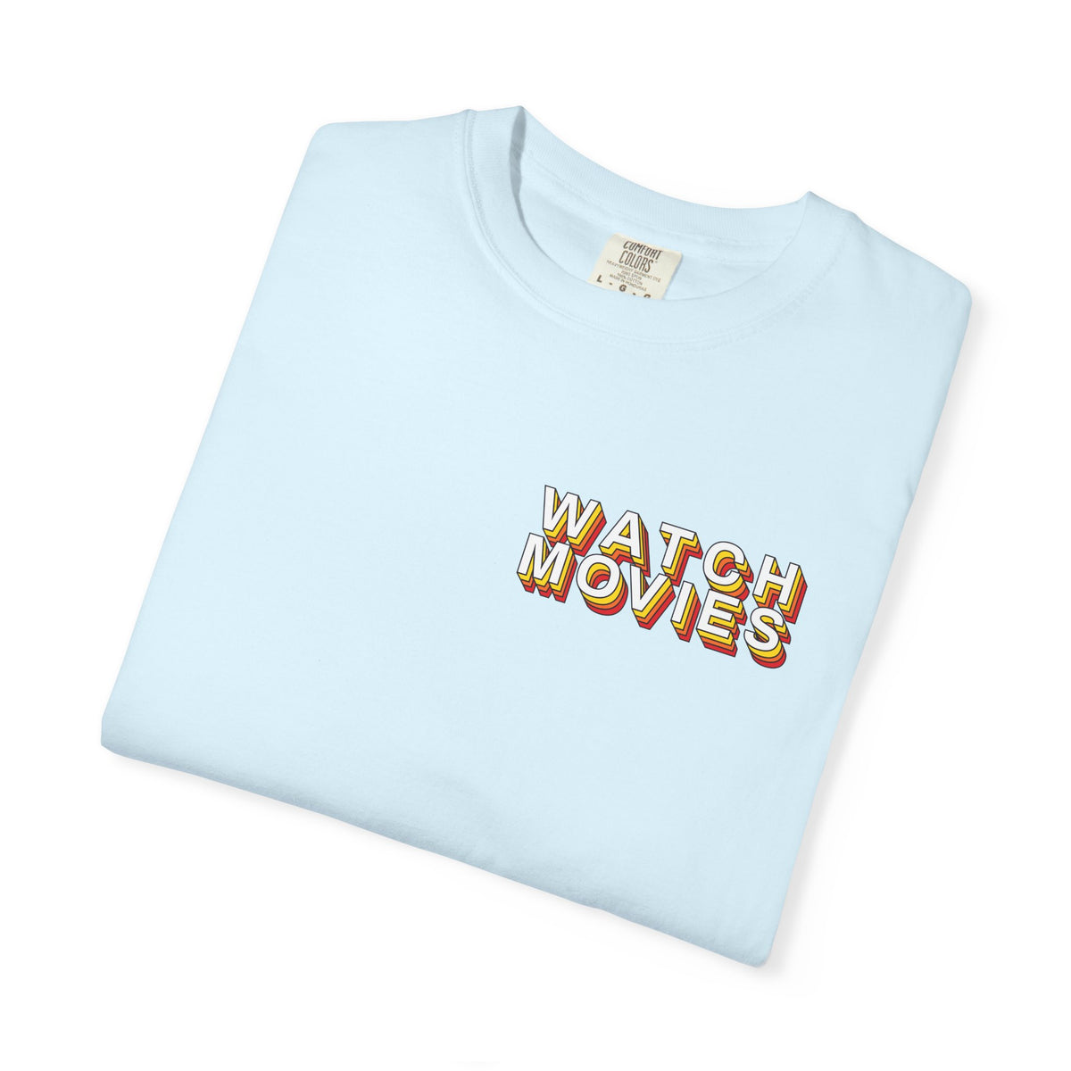 Watch Movies Retro Tee by Watch With Apollo, retro movie lover t-shirt, view 40