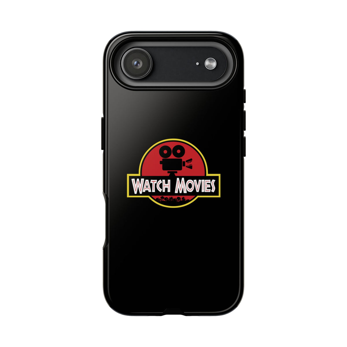 Find A Way To Watch Movies Phone Case by Watch With Apollo, dinosaur movie parody iPhone case, view 10