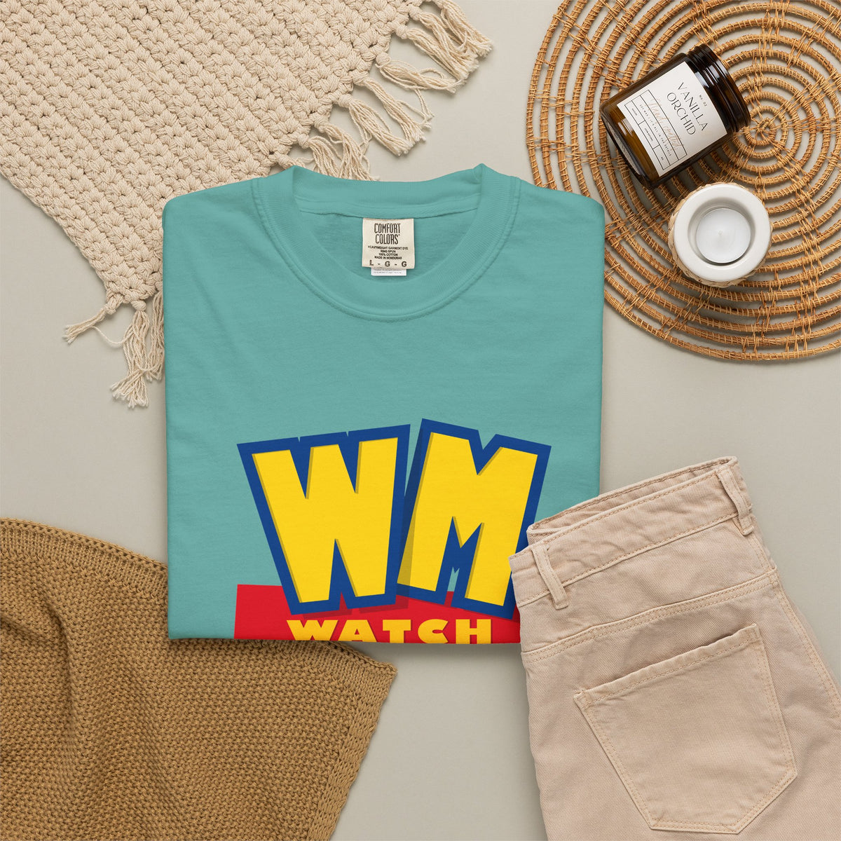 Watch Movies Andy Tee by Watch With Apollo, movie parody T-shirt, view 25
