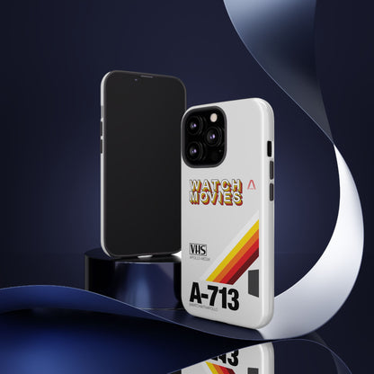 Watch Movies Retro Phone Case by Watch With Apollo, retro movie iPhone case, view 60