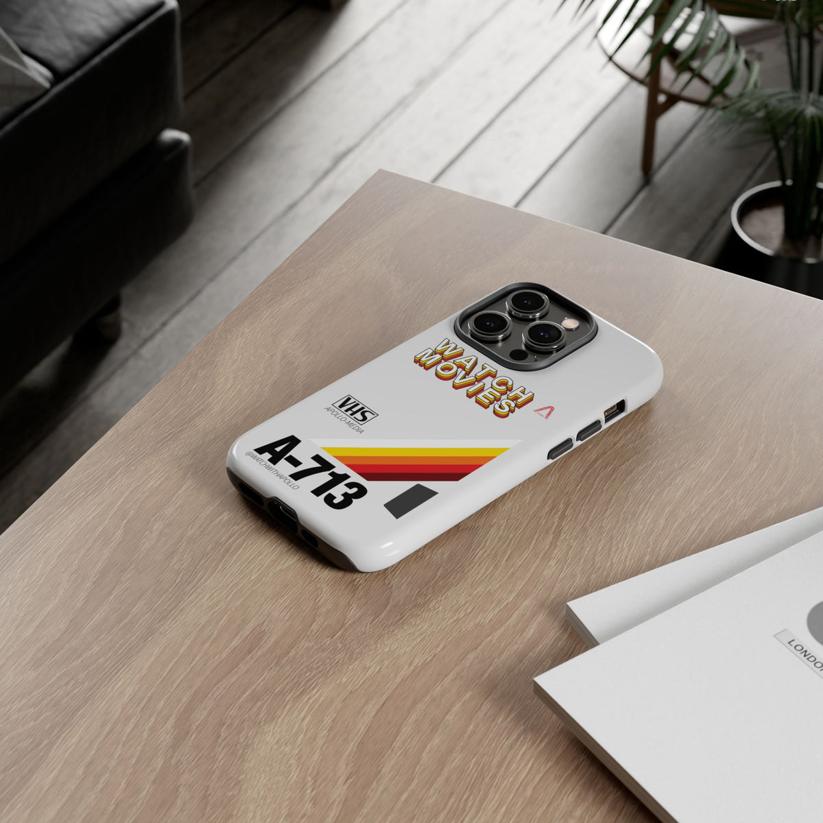 Watch Movies Retro Phone Case by Watch With Apollo, retro movie iPhone case, view 32