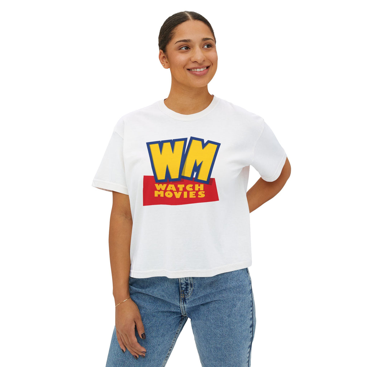Watch Movies Toy Box Boxy Tee
