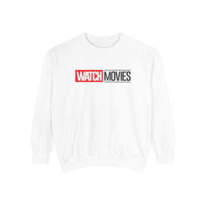 Watch Movies Phase One Sweatshirt by Watch With Apollo, superhero movie parody sweatshirt